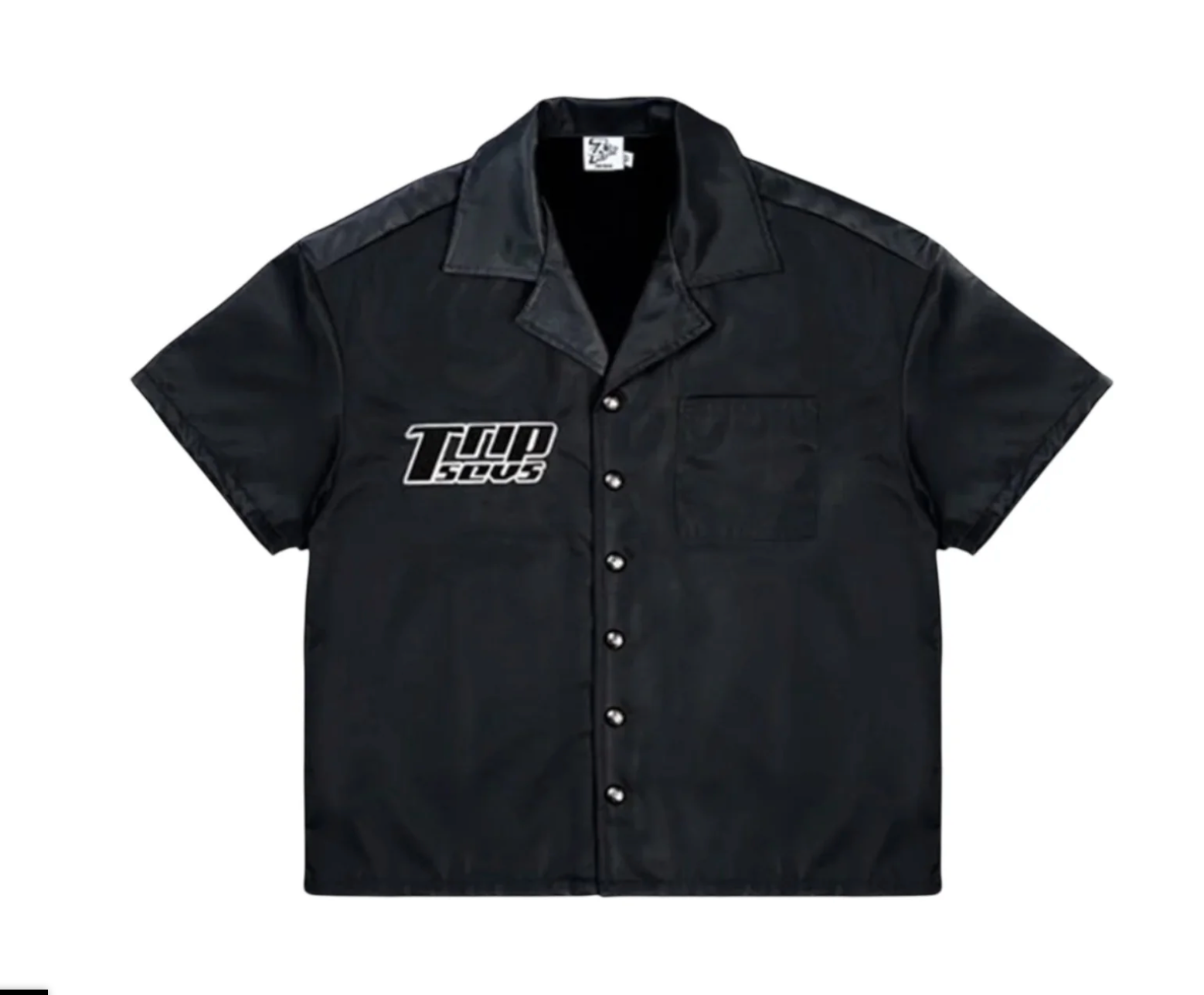 Triple Sevens Nylon Button Up Shirt  