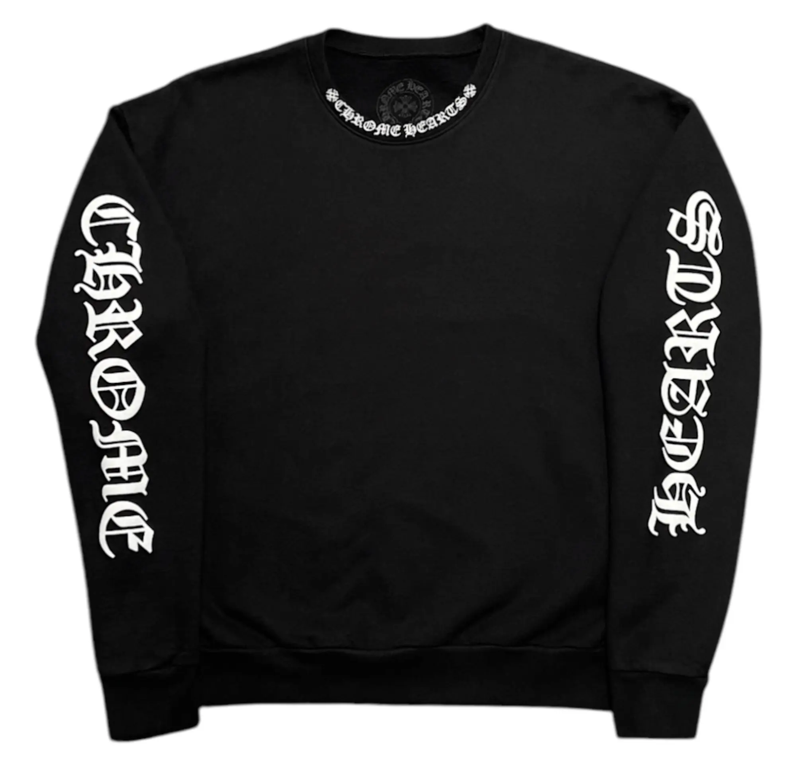 Chrome Hearts Neck Logo Crewneck 