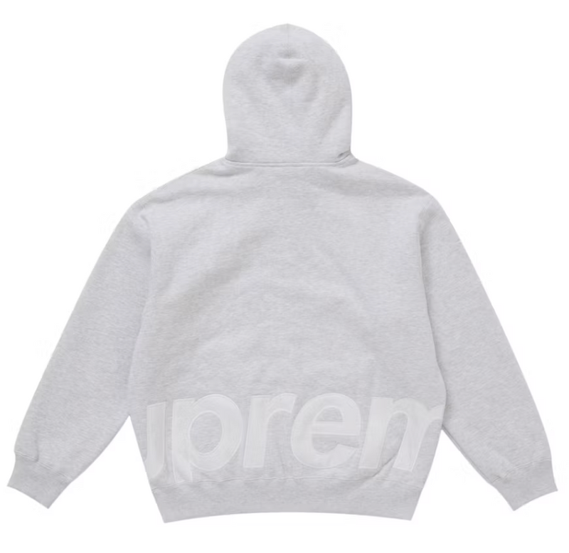Supreme Big Logo Zip Up Hoody 