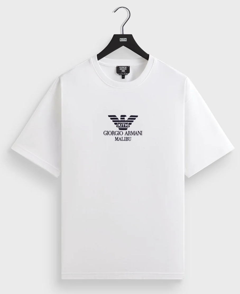 Kith x Giorgio Armani Malibu Tee 