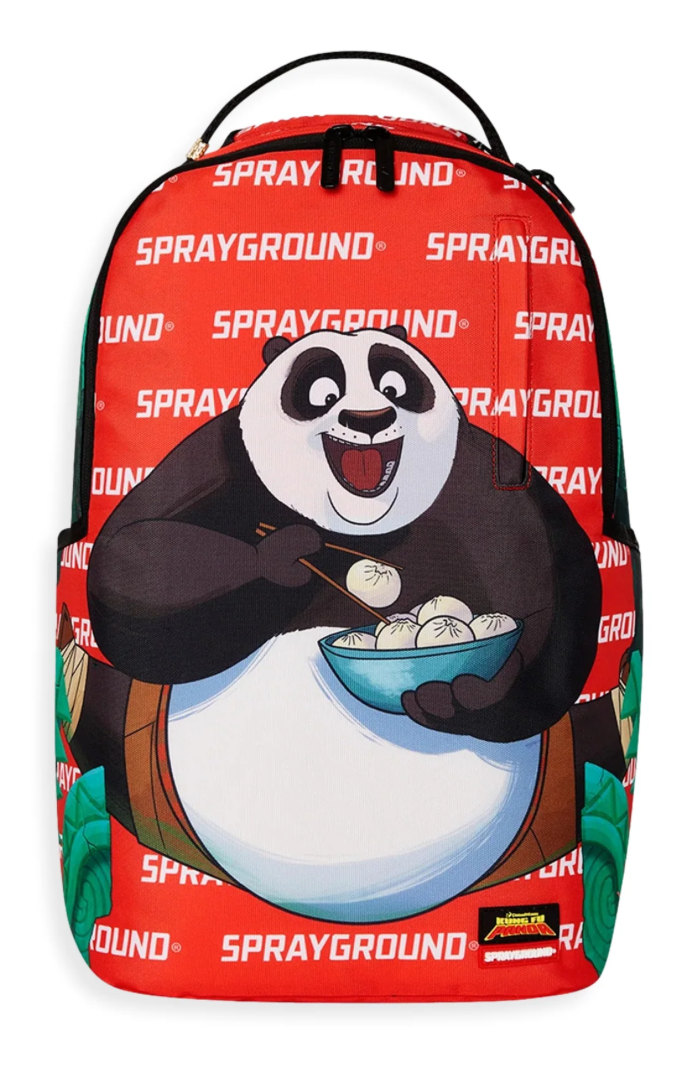 Sprayground Kung Fu Panda Po Split DLXR Backpack