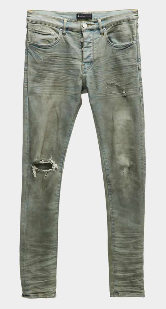Purple Jeans Light Dirty Wax Jeans 