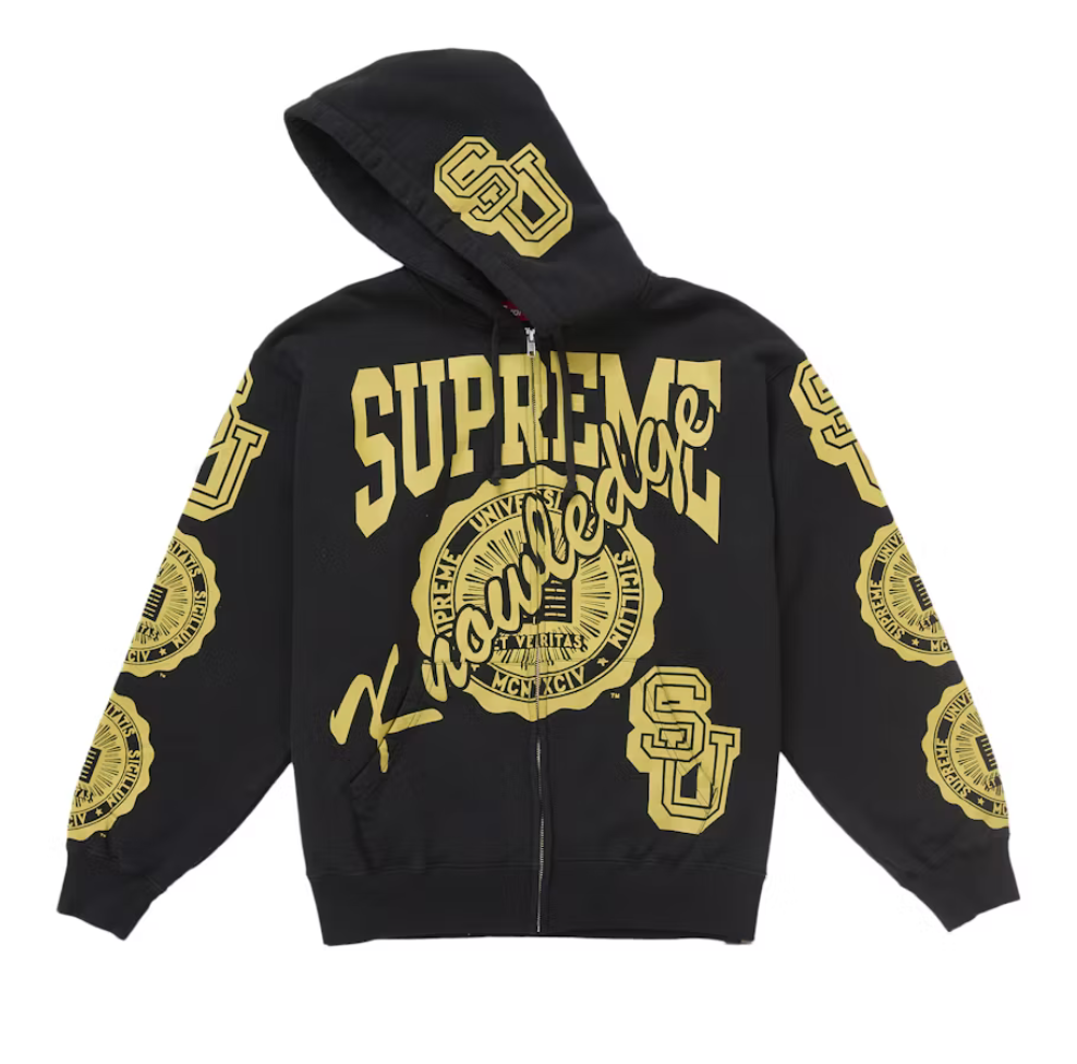Supreme Knowledge Reigns Zip Up Hoody 