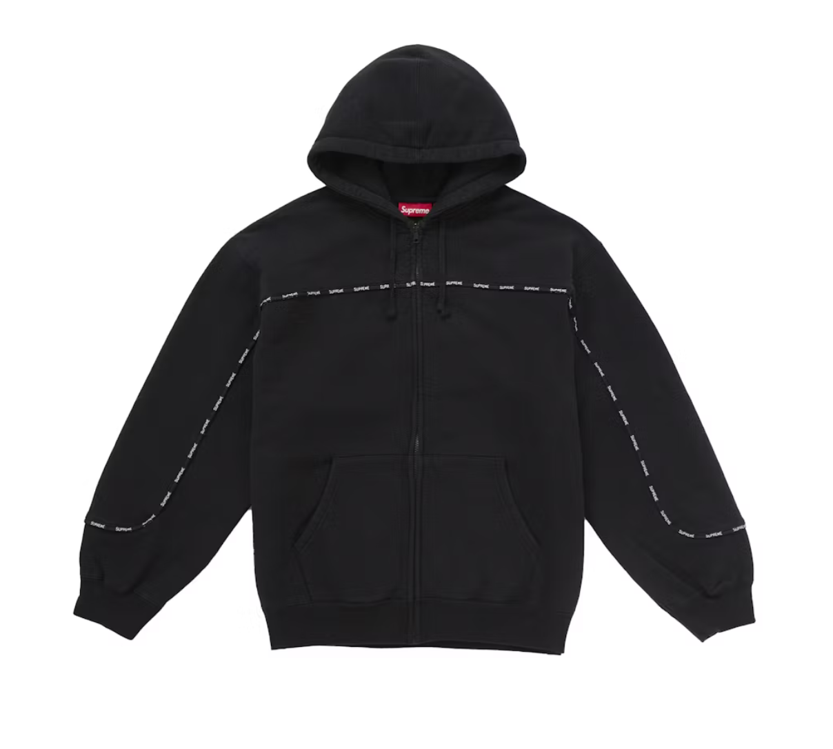 Supreme Piping Zip Up Hoody 