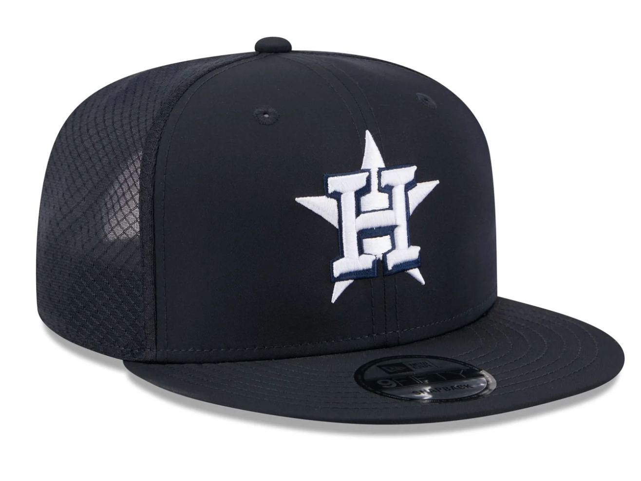 New Era Houston Astros 2026 Batting Practice Snapback Navy Bottom 