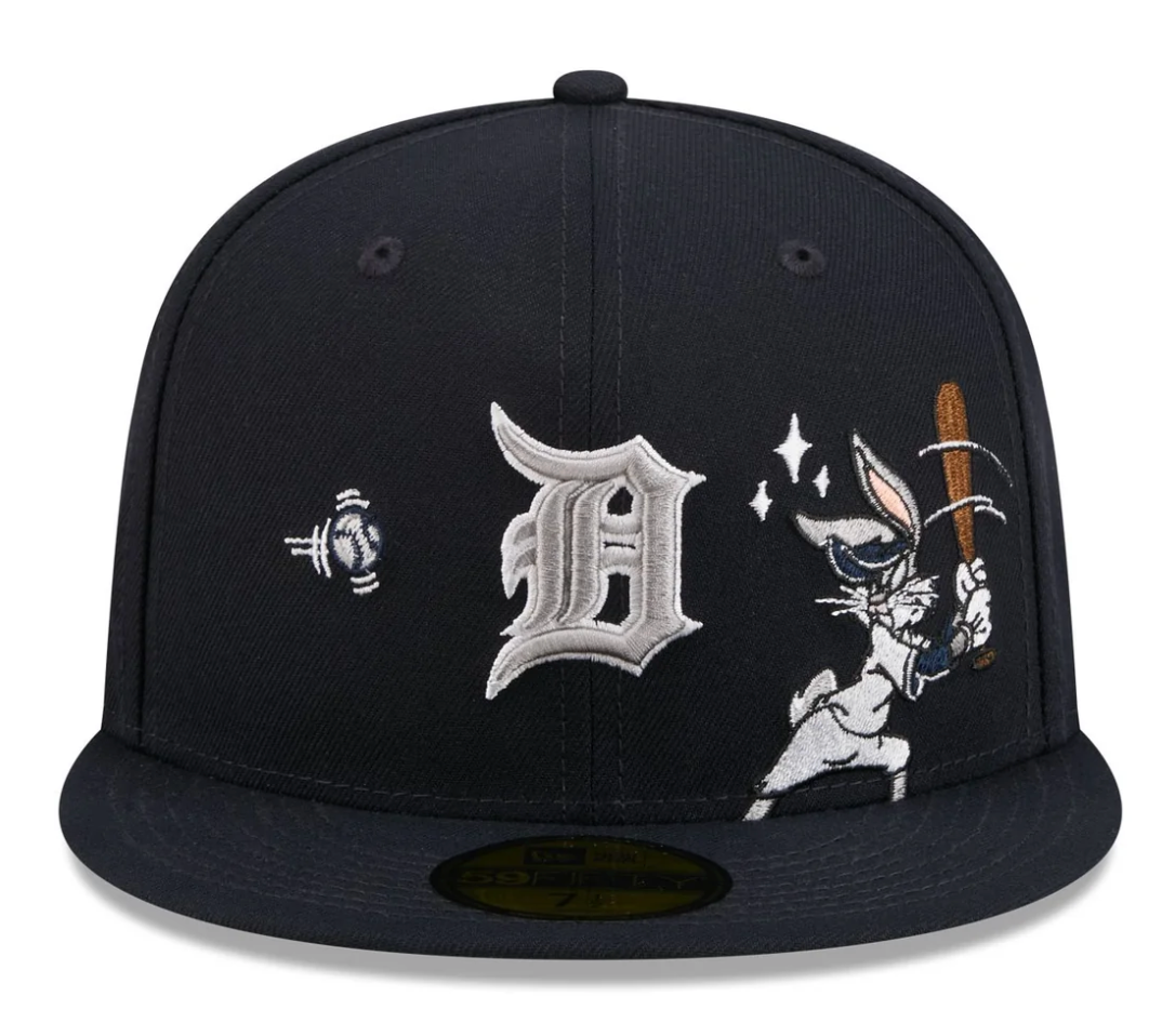 New Era Detroit Tigers Bugs Bunny Swing Fitted Grey Bottom 