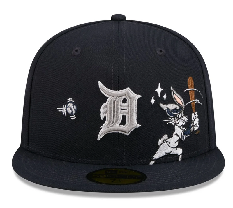 New Era Detroit Tigers Bugs Bunny Swing Fitted Grey Bottom 