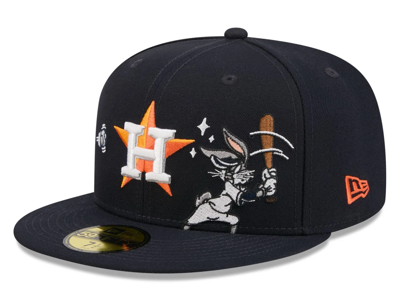 New Era Houston Astros Bugs Bunny Swing Fitted Grey Bottom 