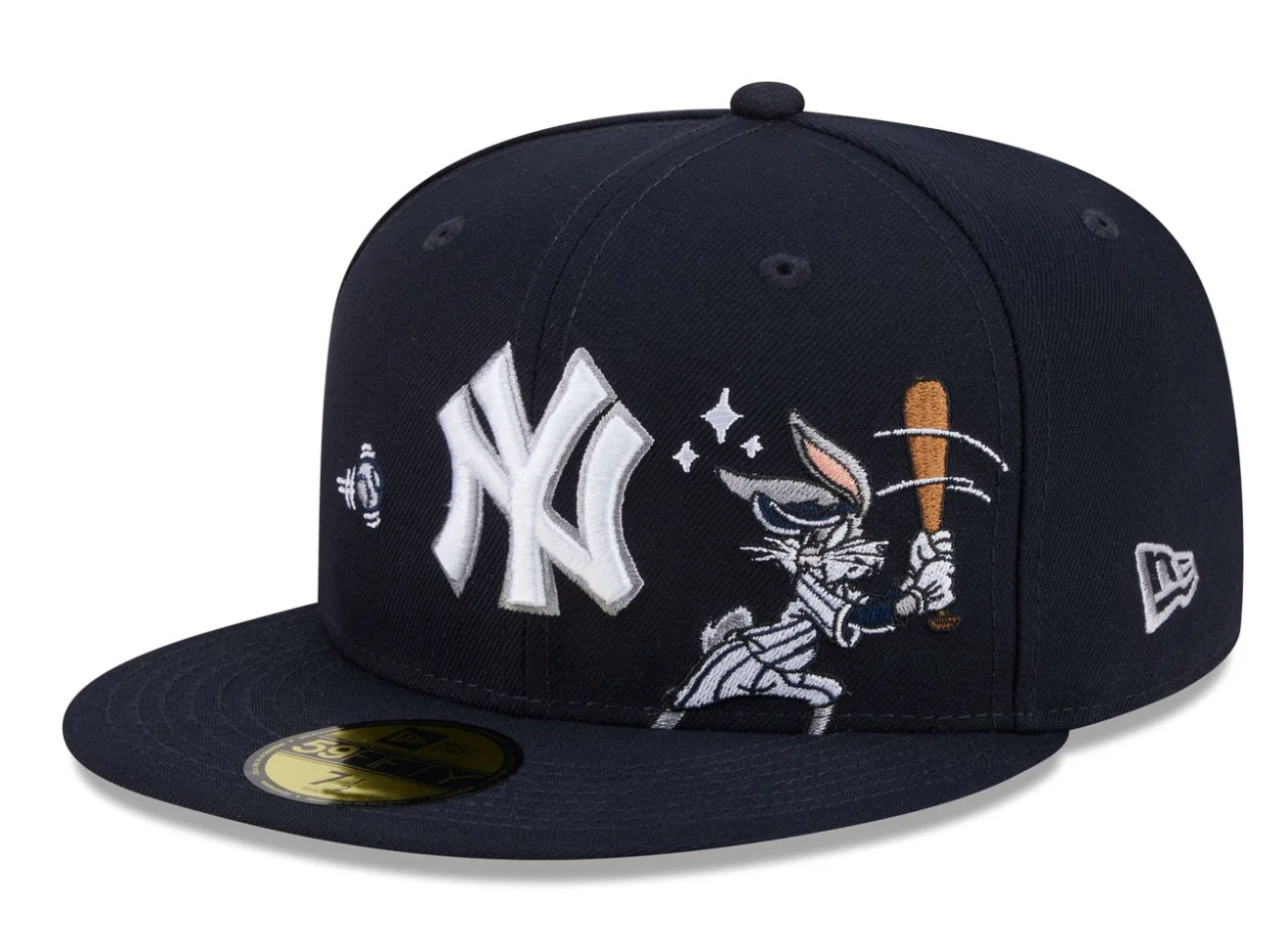 New Era New York Yankees Bugs Bunny Swing Fitted Grey Bottom 