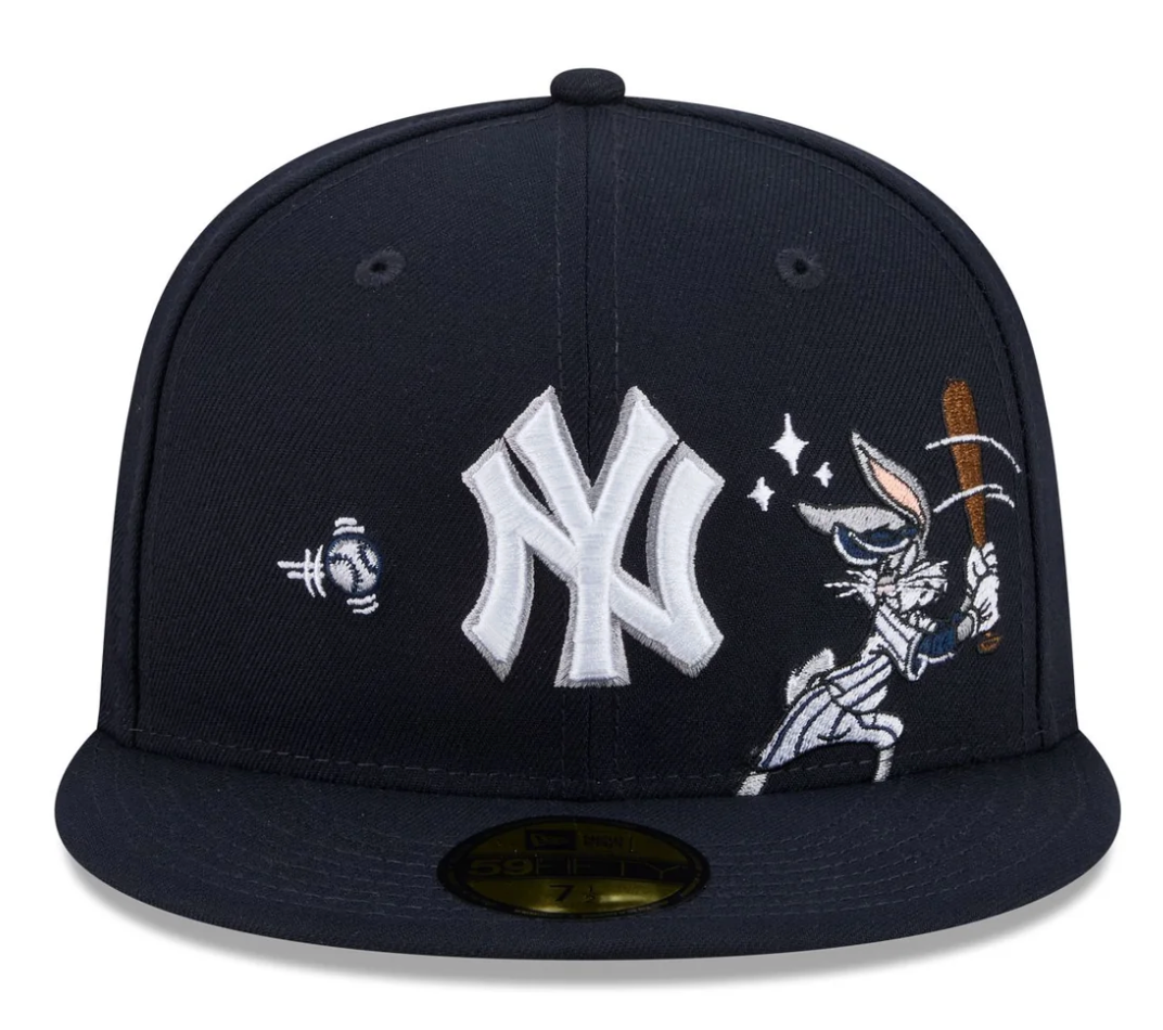 New Era New York Yankees Bugs Bunny Swing Fitted Grey Bottom 