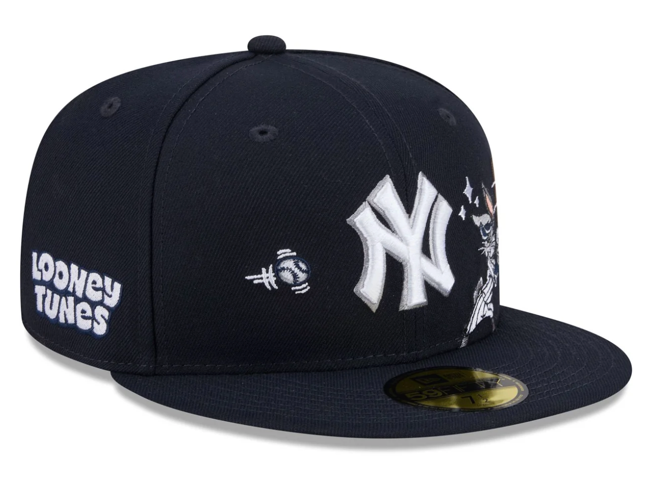 New Era New York Yankees Bugs Bunny Swing Fitted Grey Bottom 