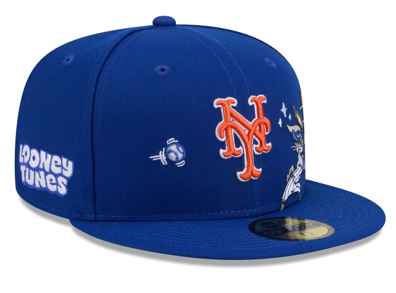 New Era New York Mets Bugs Bunny Swing Fitted Grey Bottom 