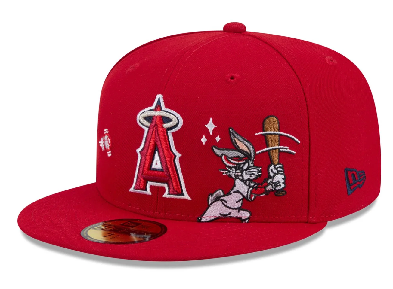 New Era L.A. Anaheim Angels Bugs Bunny Swing Fitted Grey Bottom 