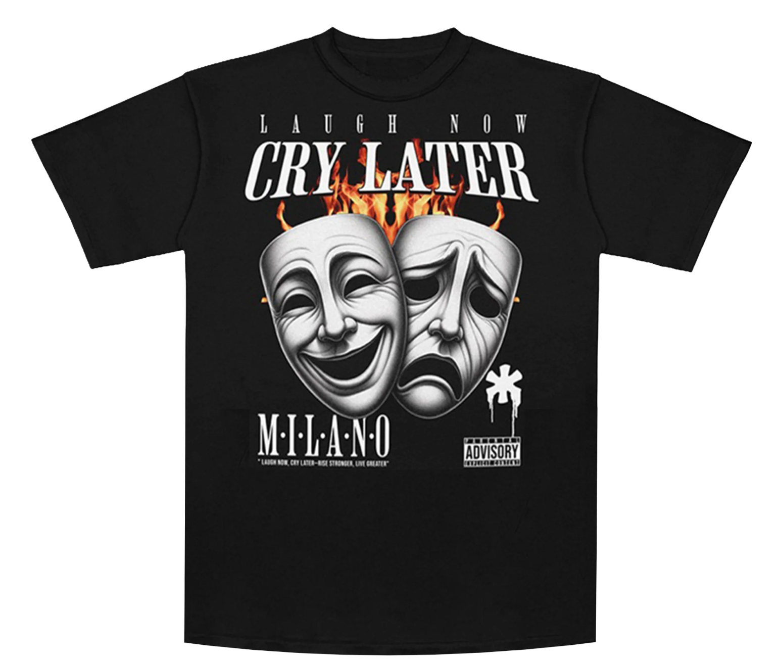 Premium Milano Laugh Now Cry Later Tee 