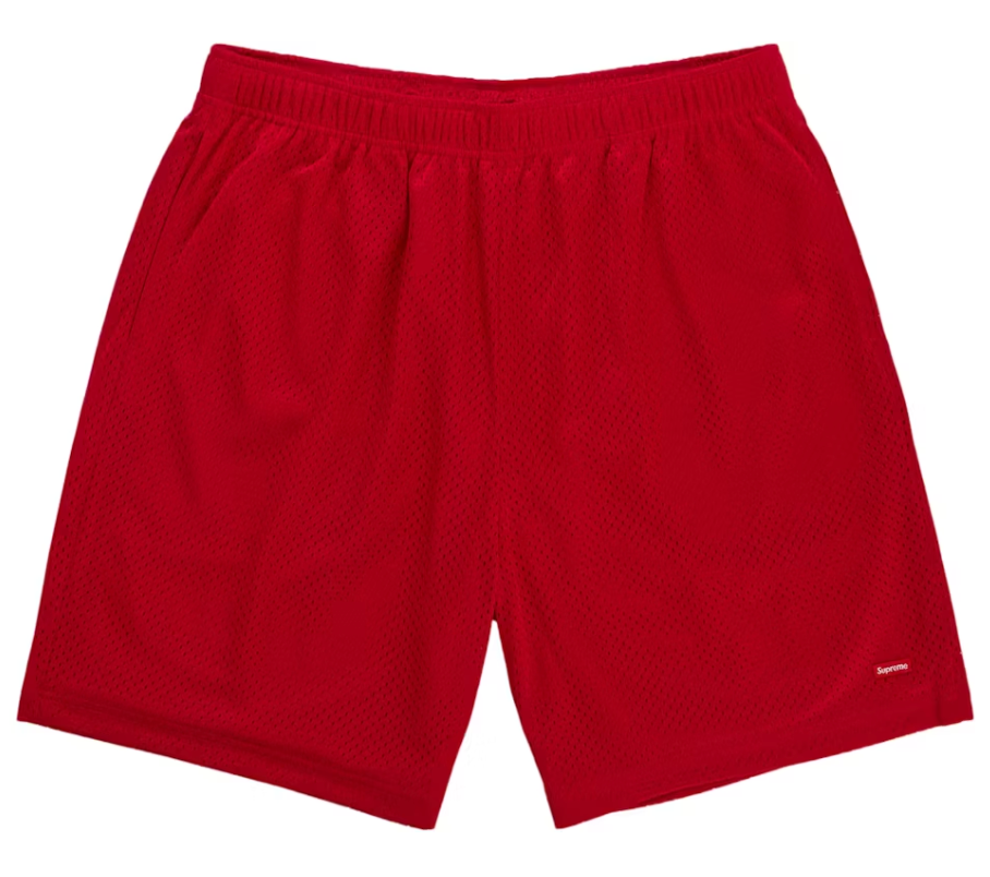 Supreme Small Box Baggy Mesh Shorts 