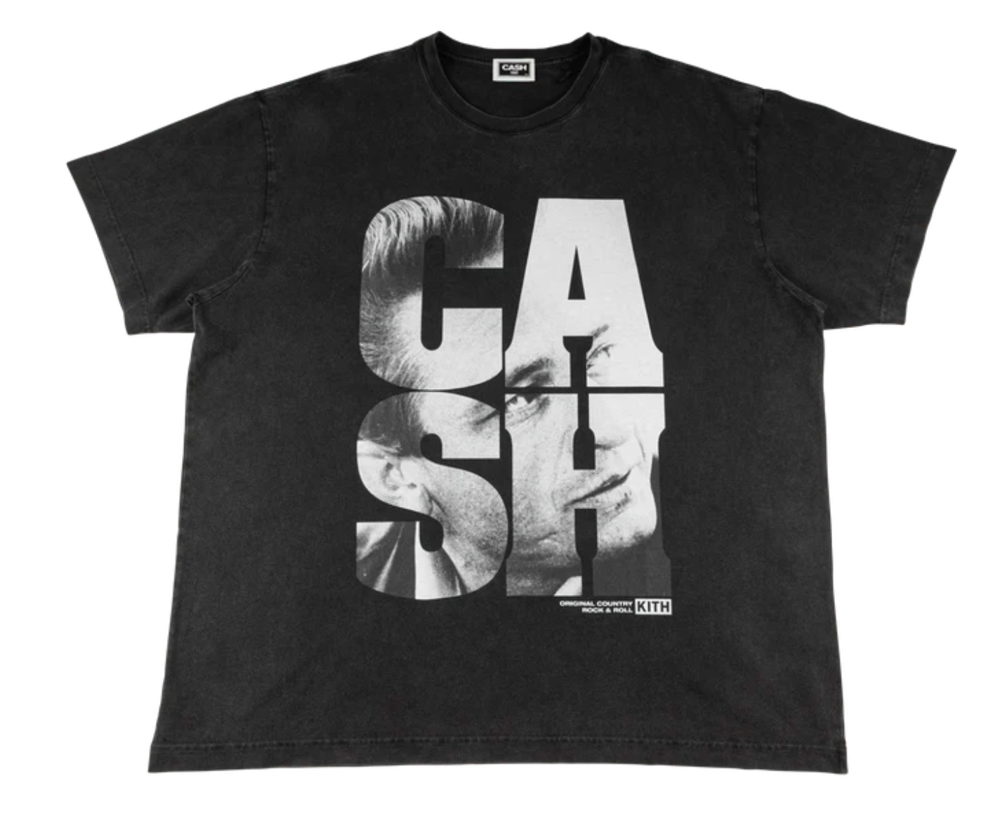 Kith X Johnny Cash Rock N Roll Vintage Tee 