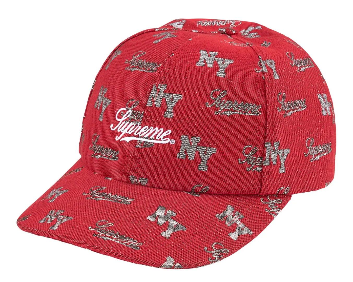 Supreme Monogram 6-Panel Cap 