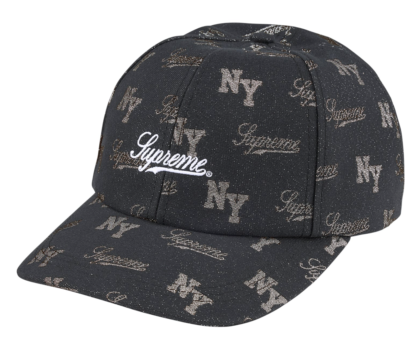 Supreme Monogram 6-Panel Cap 