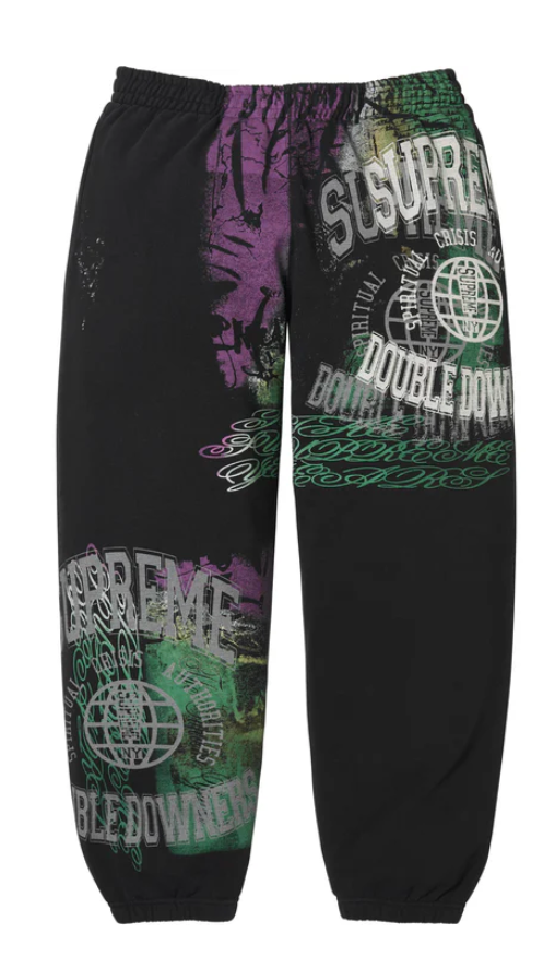 Supreme Overprint Sweatpants 