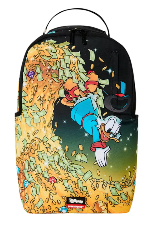 Sprayground Scrooge Mcduck Money Rider Backpack