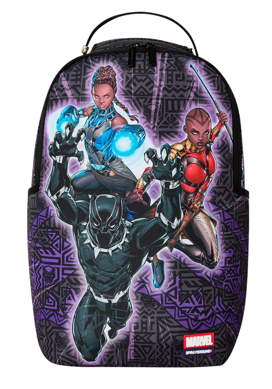 Sprayground Black Panther Never Back Down Backpack