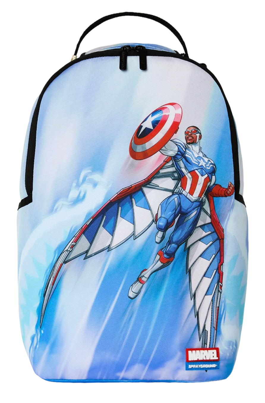 Sprayground Marvel Falcon Soar To New Heights Backpack