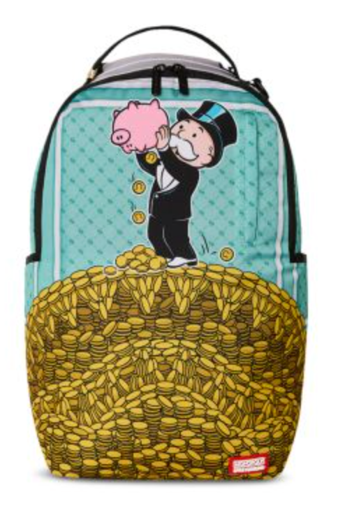 Sprayground Monopoly Money Pile Backpack
