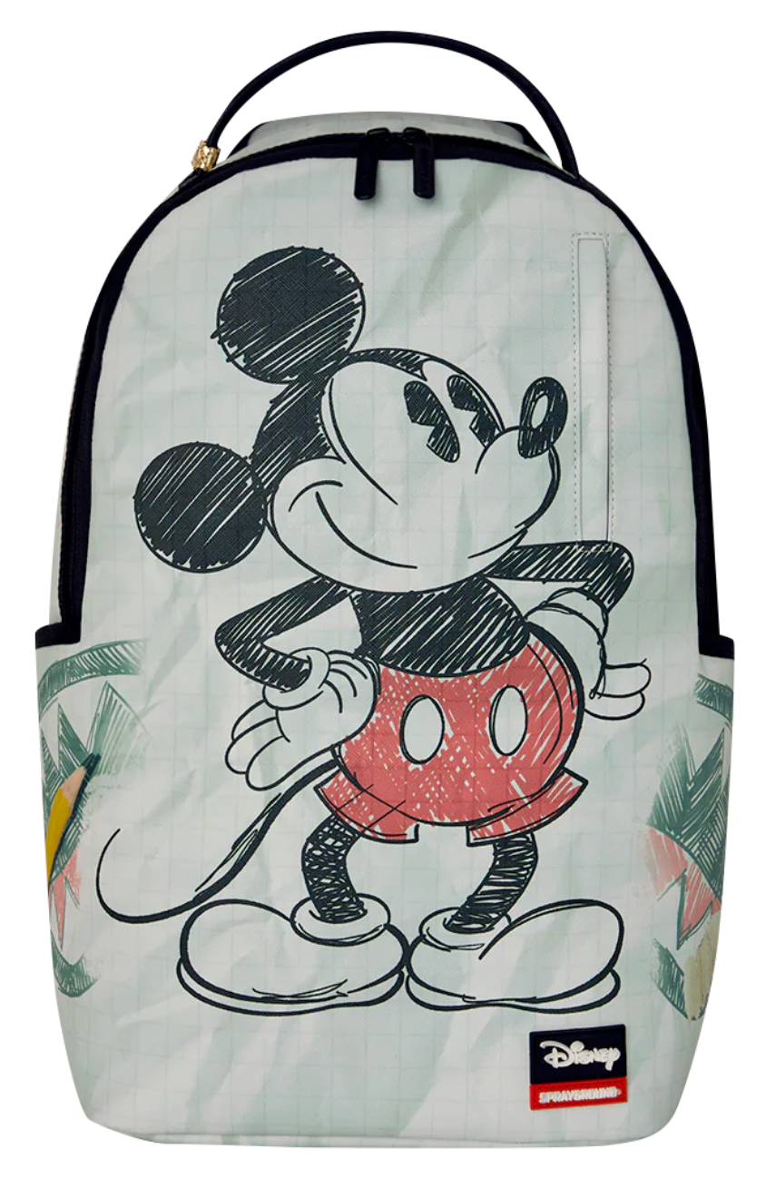 Sprayground Disney Mickey Sketch Backpack