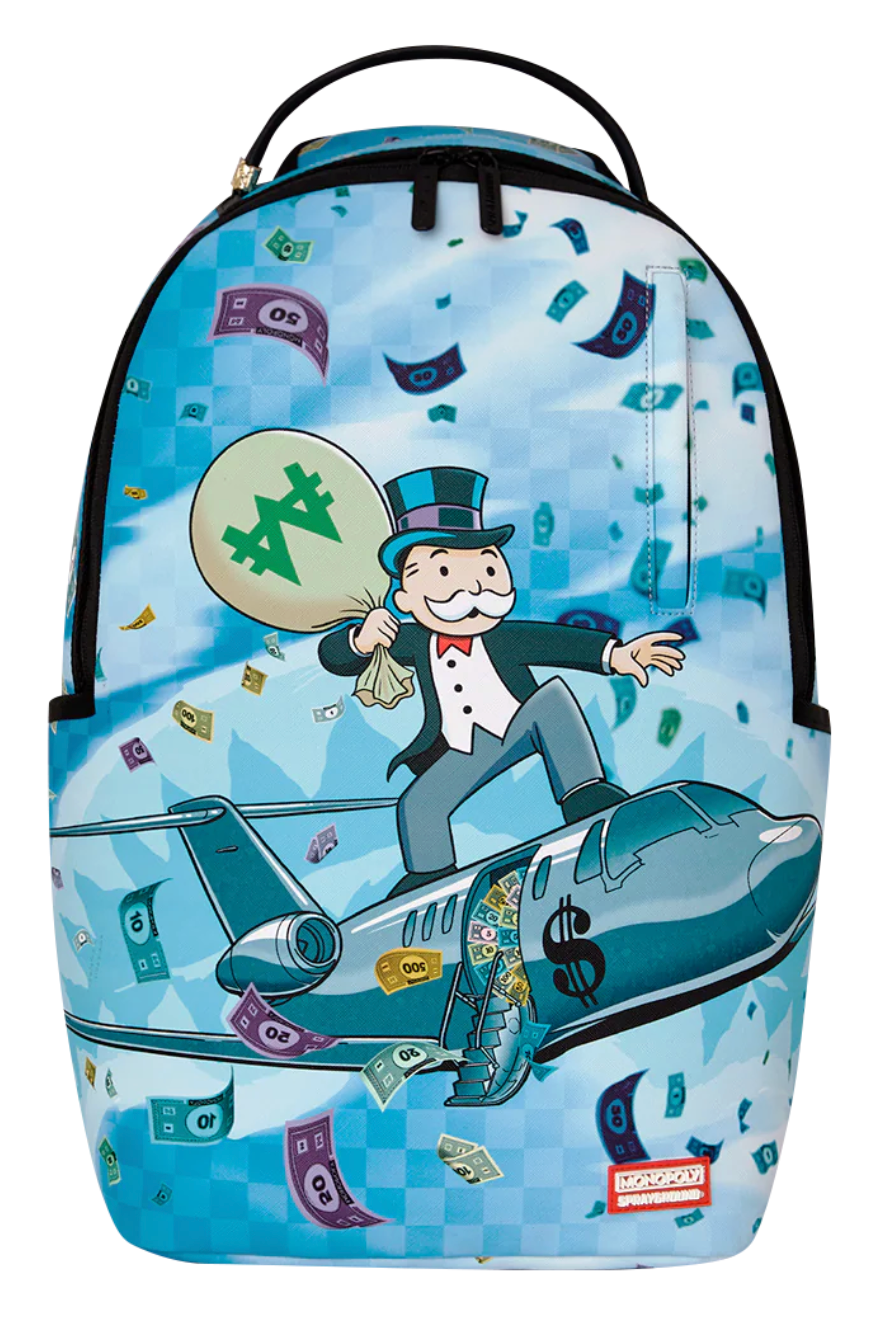 Sprayground Monopoly Jet Rider Backpack
