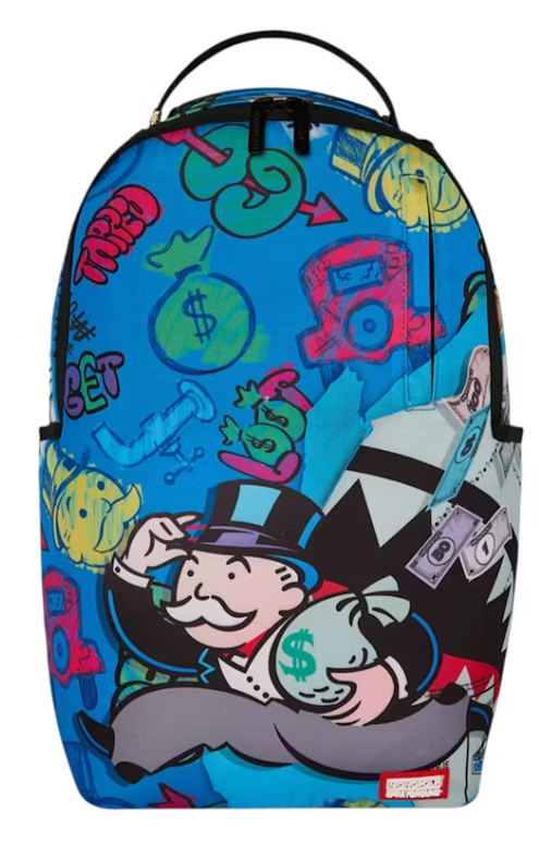 Sprayground Monopoly Grab & Go Go Go Backpack