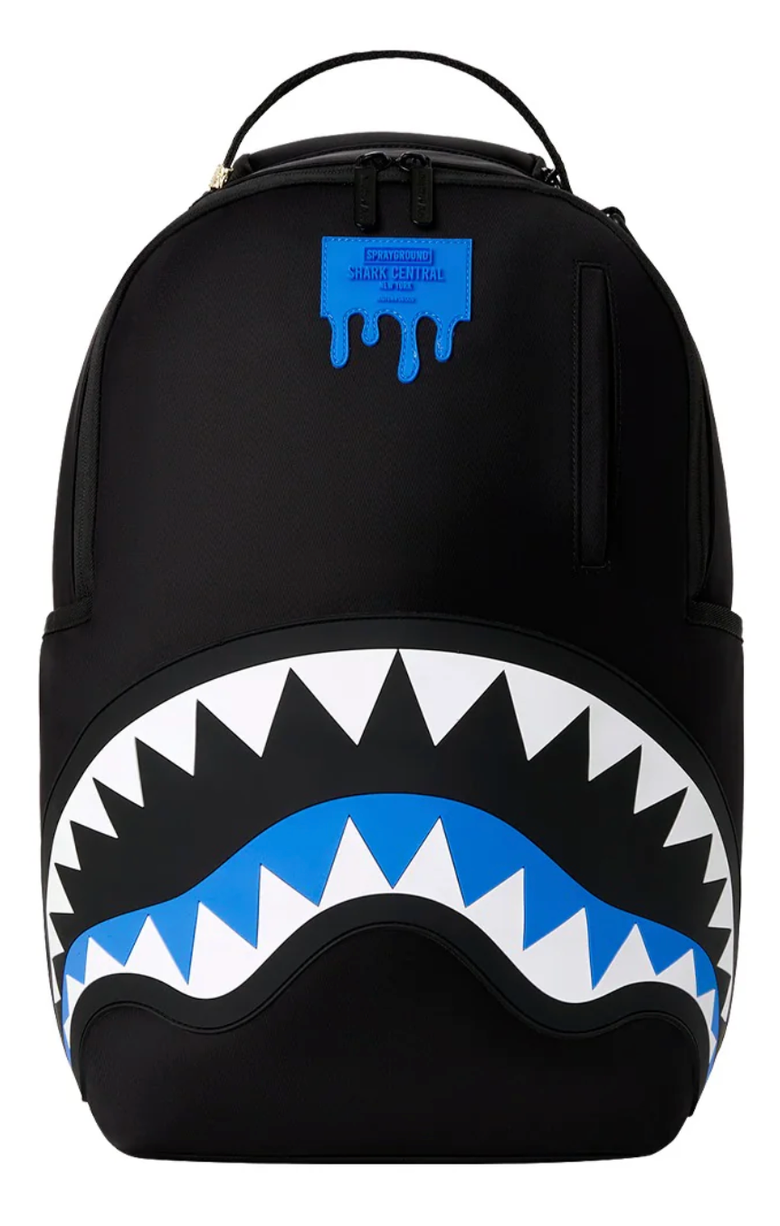 Sprayground Shark Central Light Blue Backpack