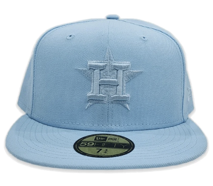 New Era Houston Astros Color Pack Fitted Grey Bottom 