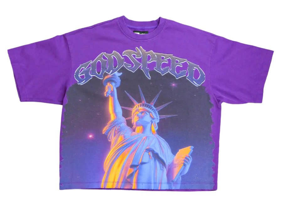 Godspeed Purple City Tee 