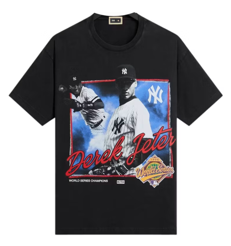 Kith x New York Yankees Derek Jeter Vintage Tee 