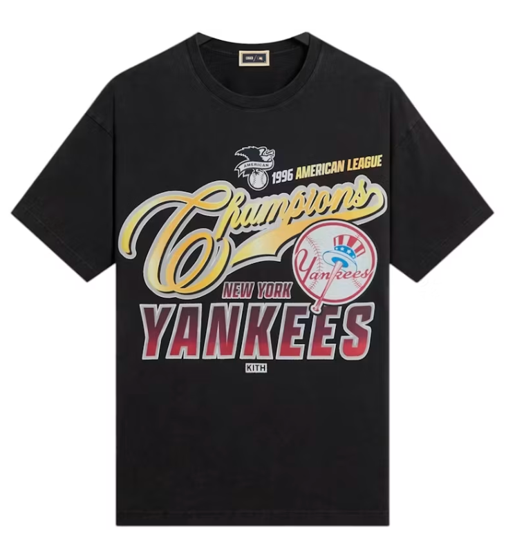Kith x New York Yankees Champions Vintage Tee 