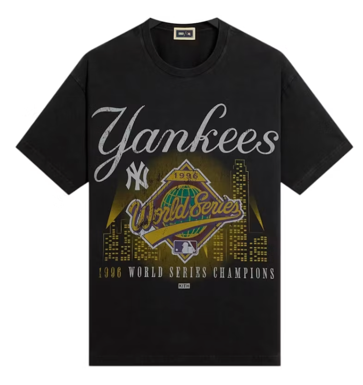 Kith x New York Yankees World Series Vintage Tee 