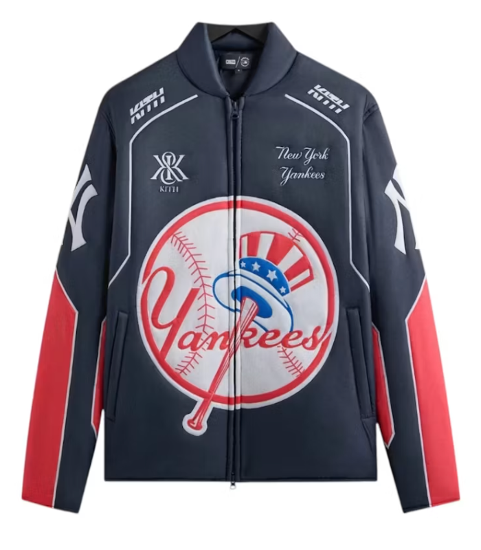 Kith x New York Yankees Zip Brixton Puffed Shirt Jacket 