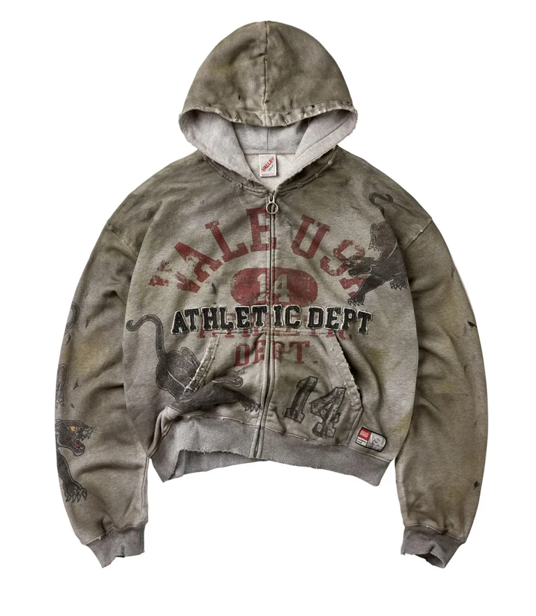 Vale Forever Varsity Zip Up Hoodie 
