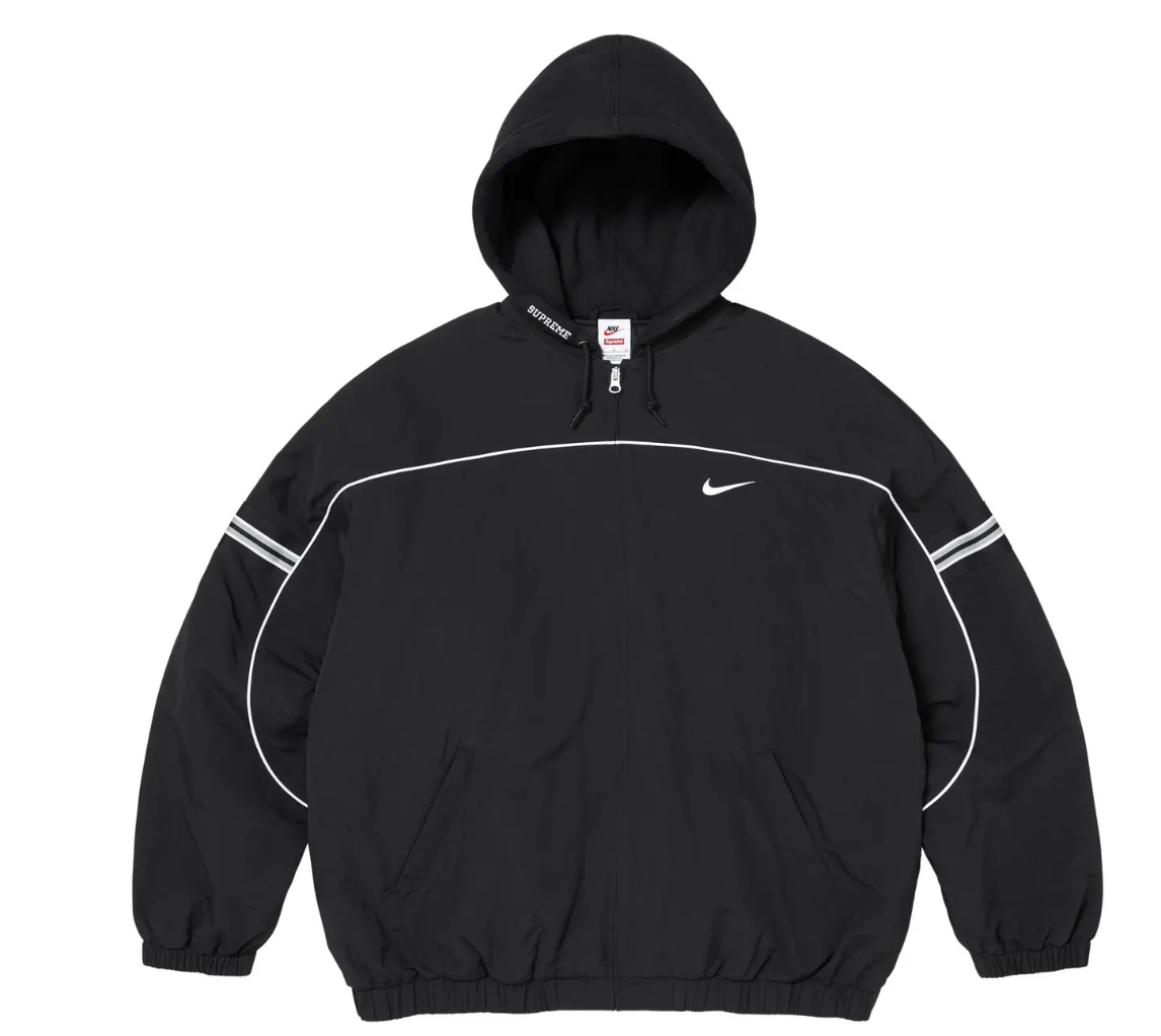 Supreme x Nike Nylon Hooded Jacket 
