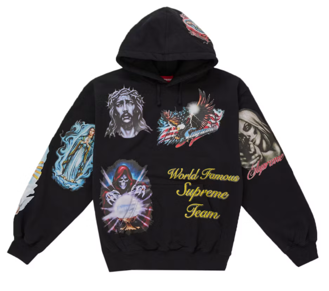 Supreme Stickers Hoody 