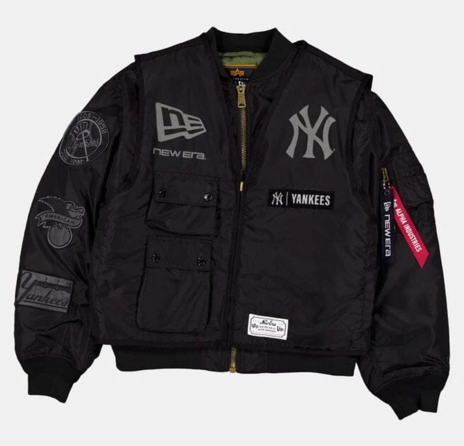 New Era Alpha Industries New York Yankees MA-1 Bomber Jacket 