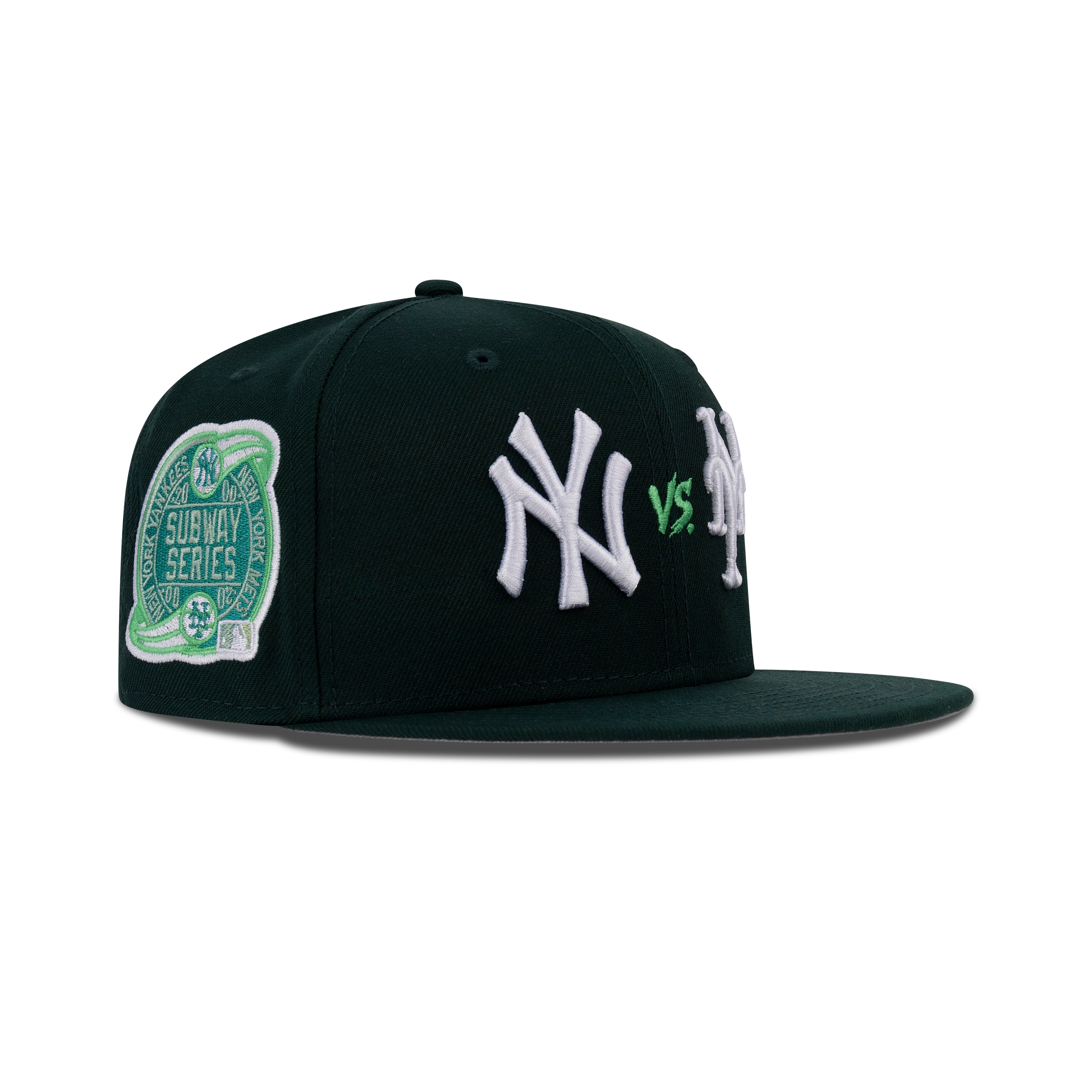 New Era NYY Vs. NYM Fitted Grey Bottom 