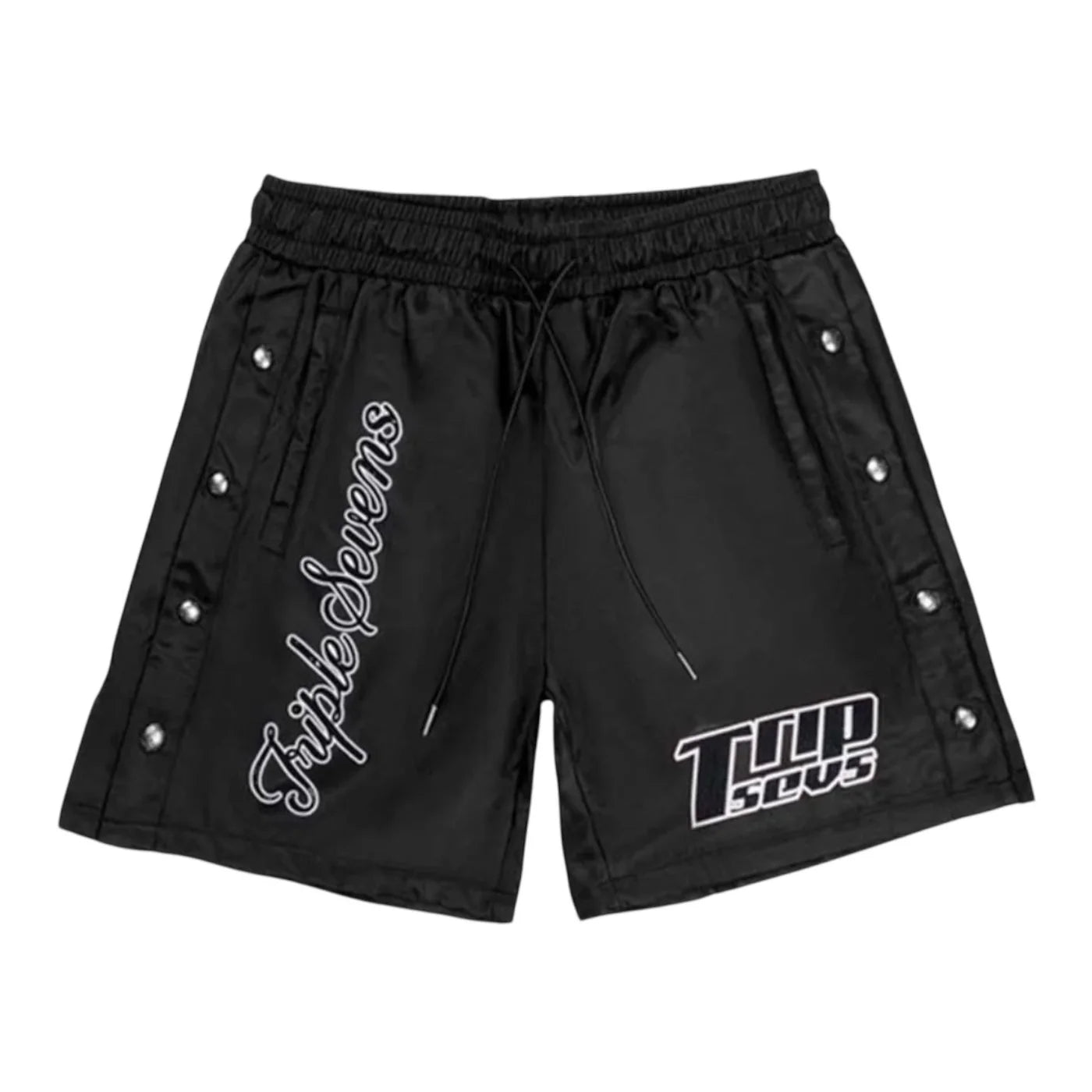 Triple Sevens Nylon Button Up Shorts 
