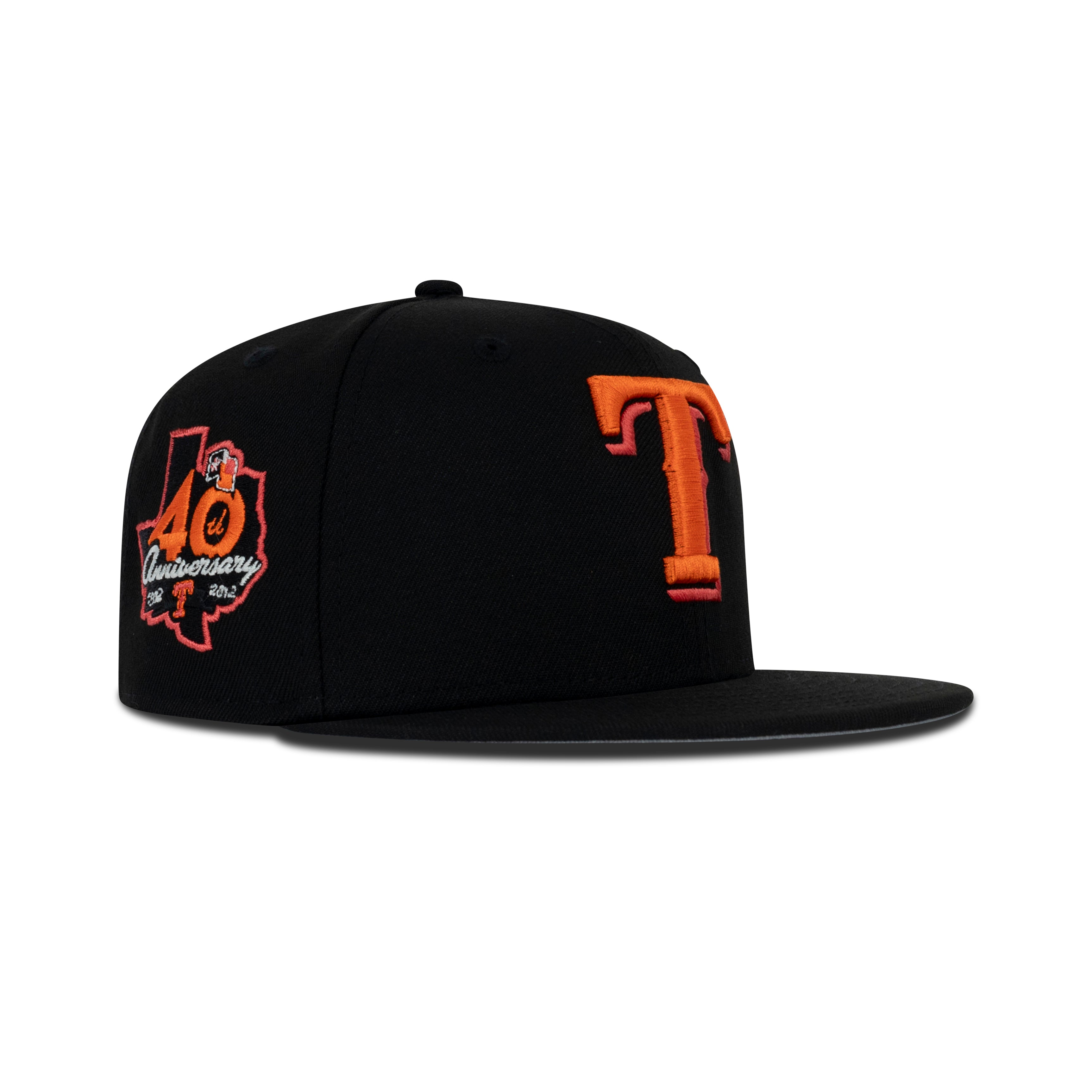 New Era Texas Rangers Fitted Grey Bottom 