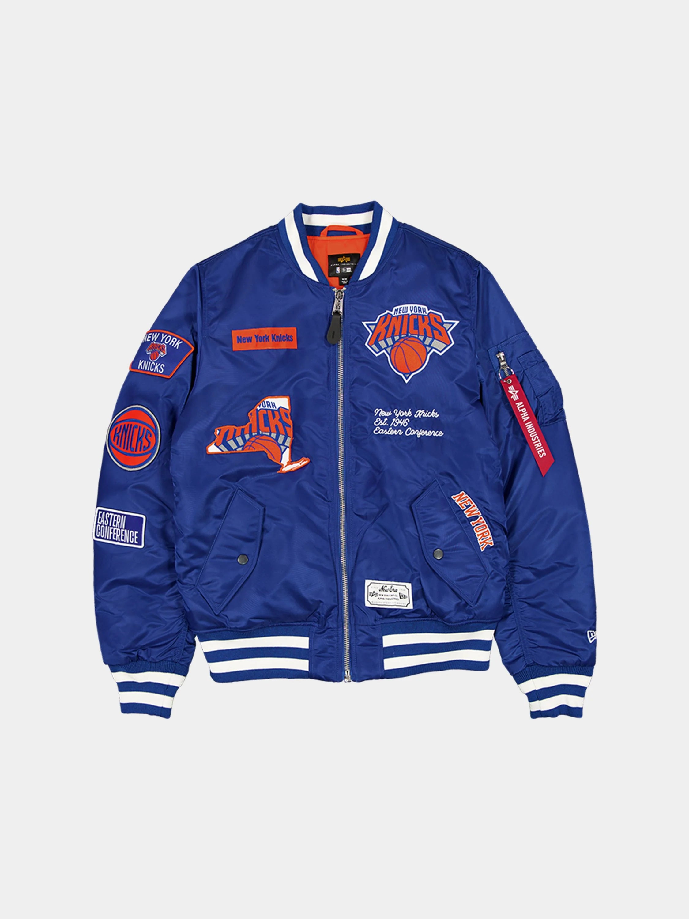 New Era x Alpha New York Knicks MA-1 Bomber Jacket 