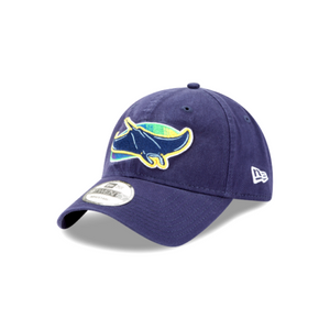 New Era Tampa Bay Rays Core Classic 9Twenty Dad Hat Blue Bottom "Blue Yellow"