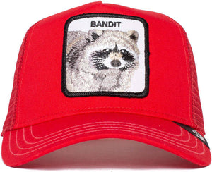 Goorin Bros The Bandit Snapback Trucker Hat "Red"