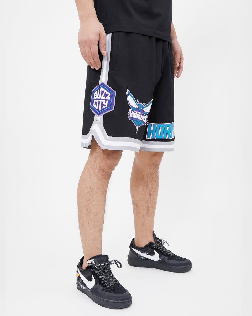 Promax Charlotte Hornets Team Shorts Black Teal $98.00 – FCS Sneakers