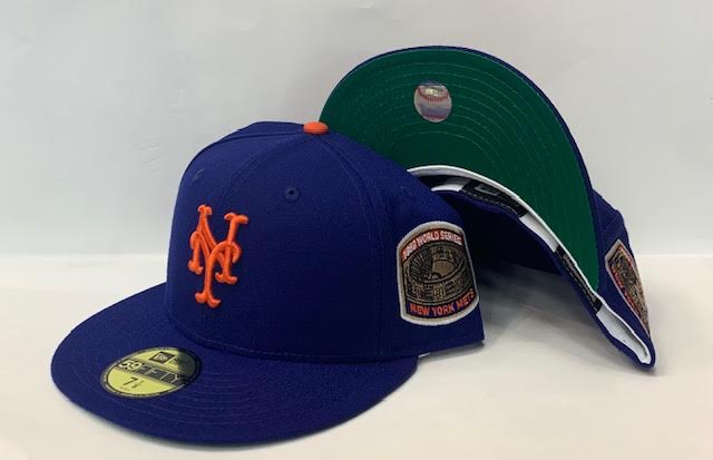 New Era New York Mets Fitted Green Bottom "Royal Orange" (1969 World Series Embroidery)