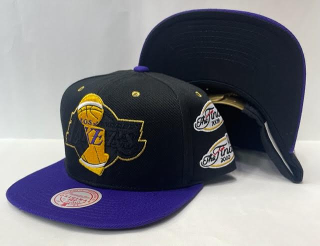 Mitchell & Ness Los Angeles Lakers Snapback "Black Purple" (2009-2010 The Finals)